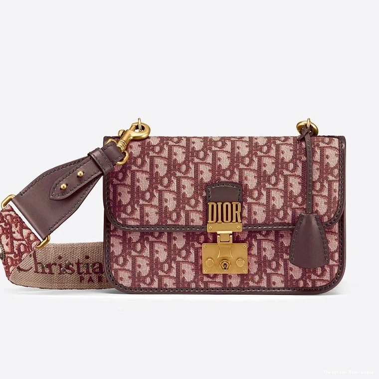 Cheap Motif Burgundy Bag Canvas Dioraddict Oblique 0711 Luxury